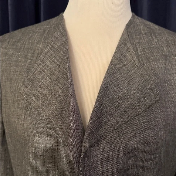 Lafayette 148 New York Charcoal Blazer - Picture 4 of 4